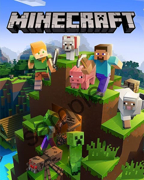 Minecraft game cover