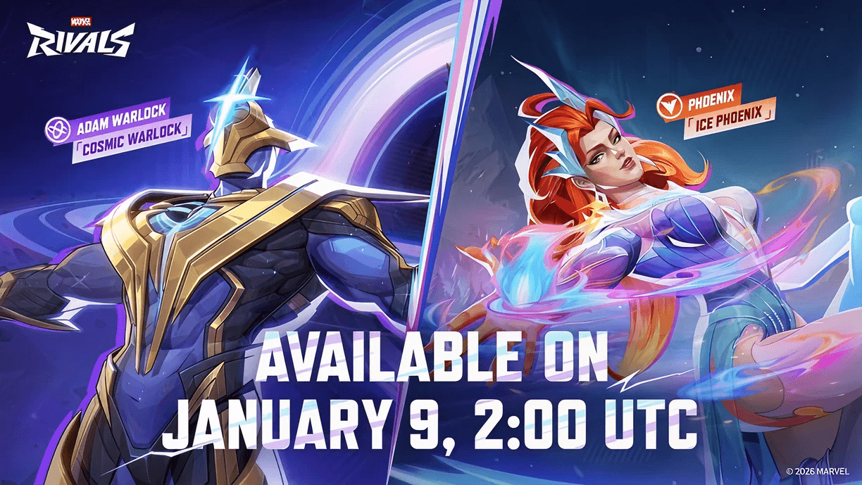 Marvel Rivals New Year giveaway banner